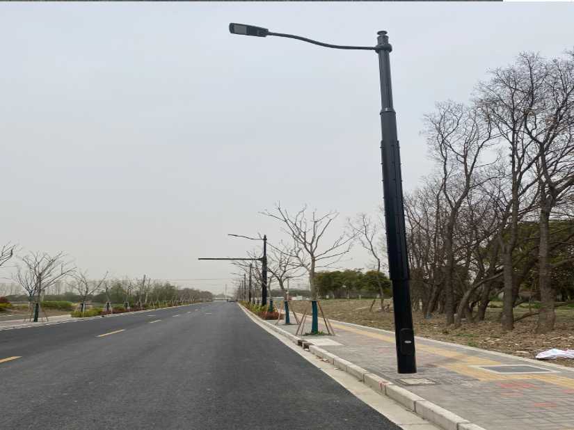 大石桥市上海综合杆 太阳能路灯工程